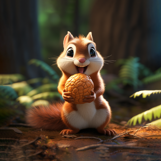 Verrücktes Eichhörnchen-Abenteuer