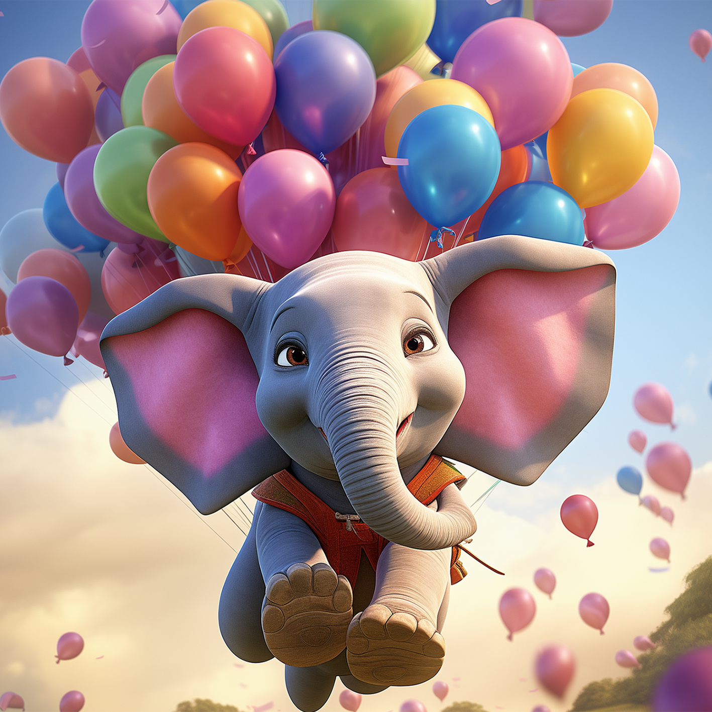 Ballon-Elefanten-Bash