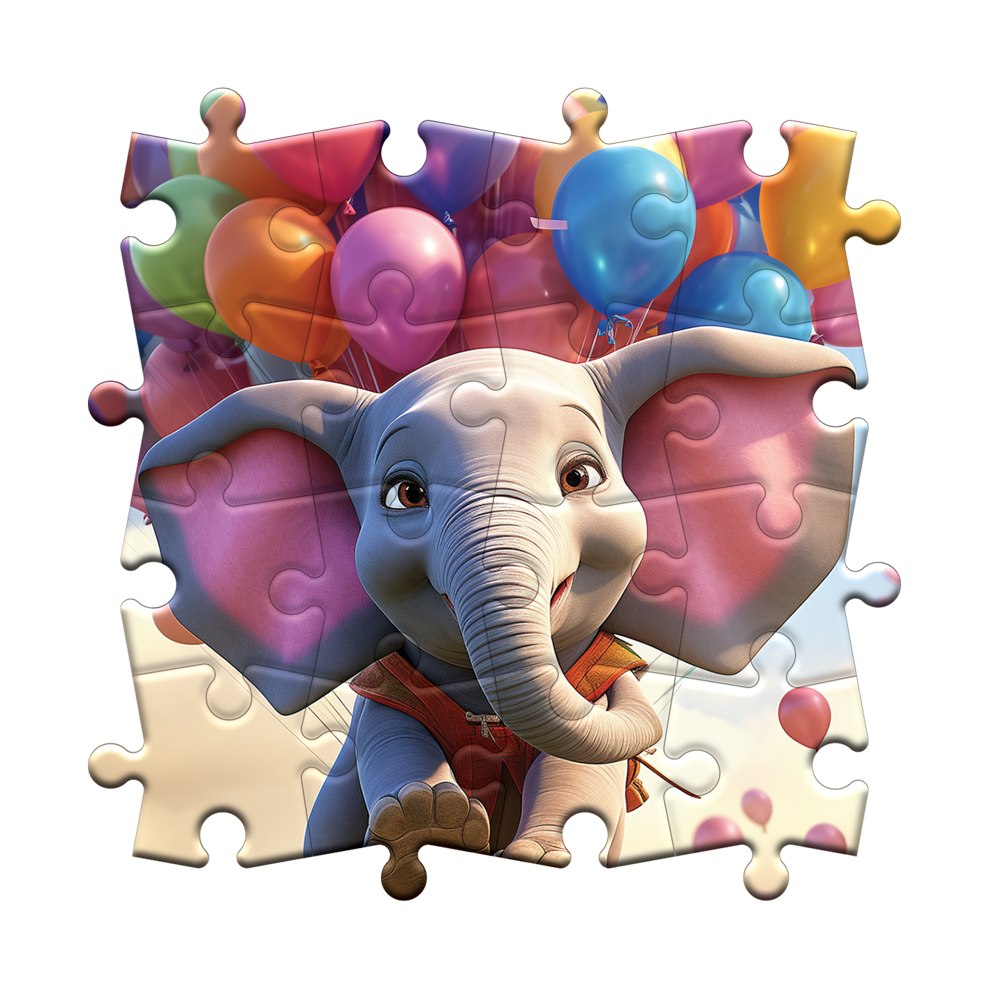 Ballon-Elefanten-Bash