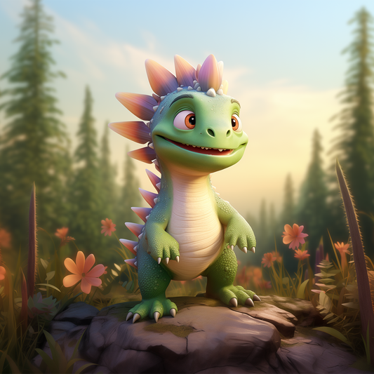 Surprise à pointes de stégosaure