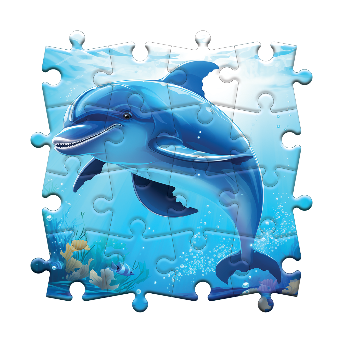 Gleitender Delphin-Flip