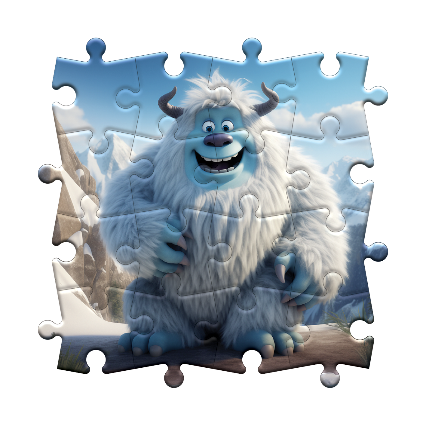 Mythisches Yeti-Abenteuer