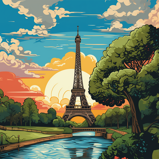 Pariser Eiffelturm-Erlebnis