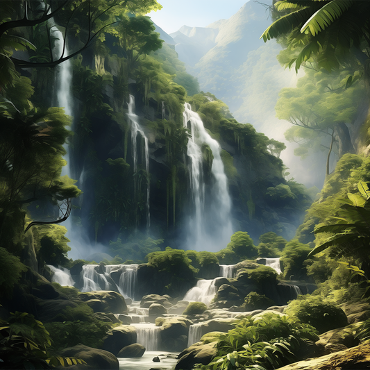 Majestätische Wasserfallreise