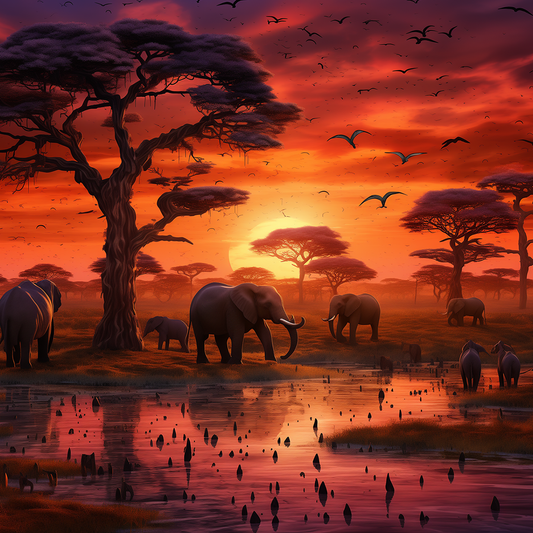 Spannendes Safari-Abenteuer