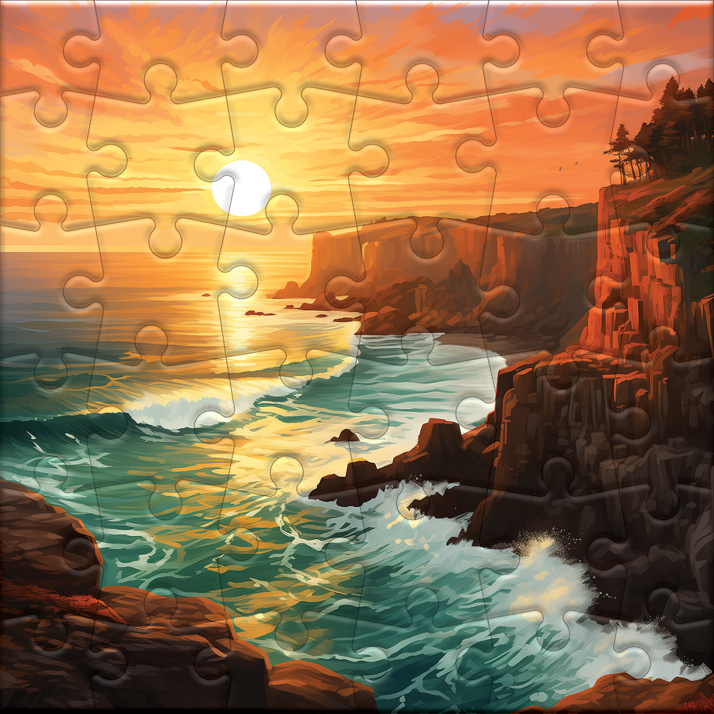 Blissful Sunrise Serenity