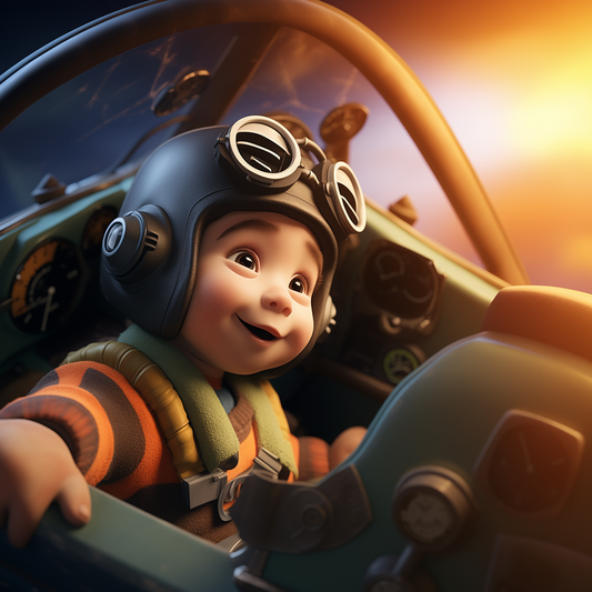 Vol pilote vers le ciel