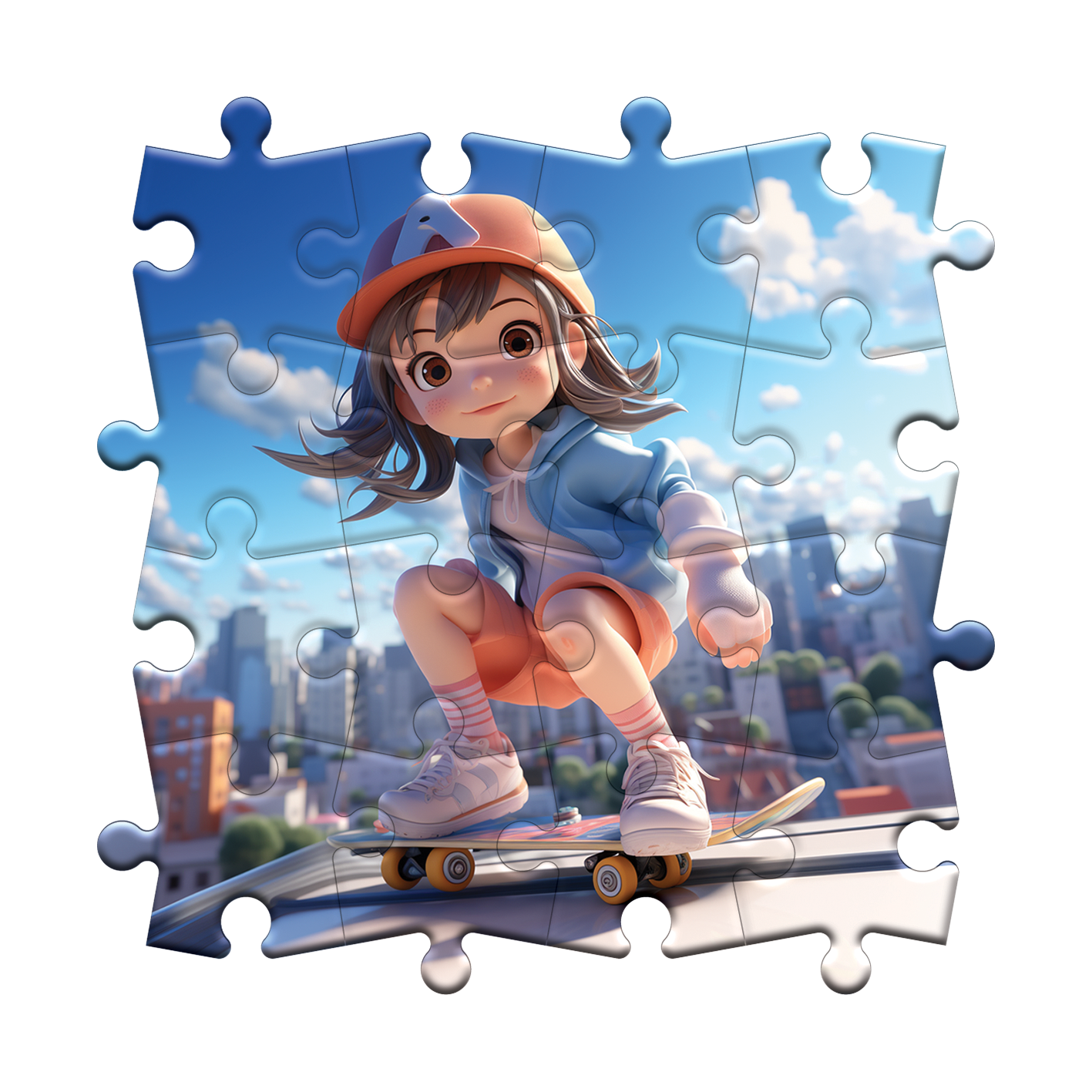 Aventure audacieuse en skateboard