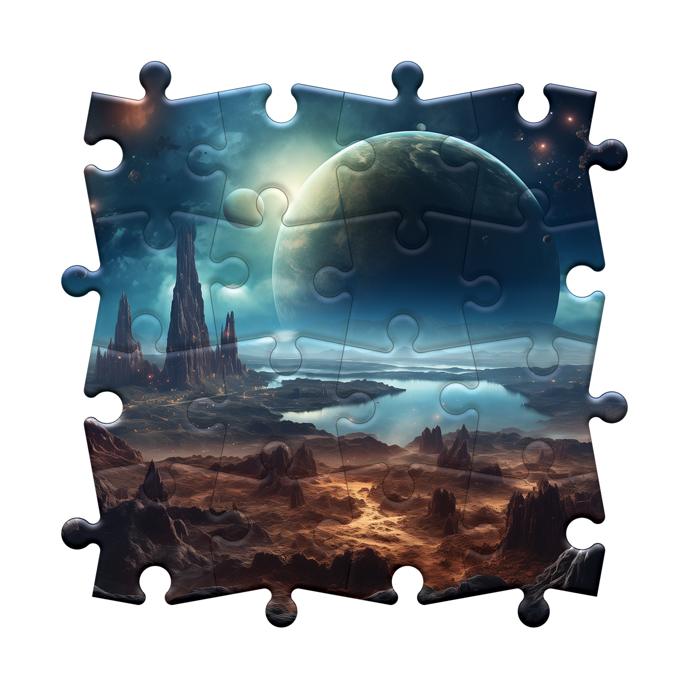 Bezaubernde Erdlandschaft