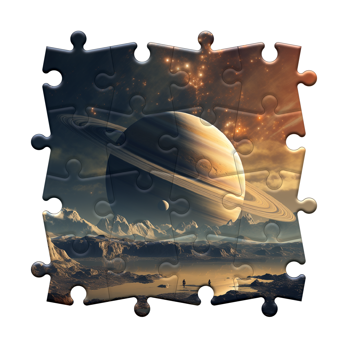 Himmlischer Saturn Vista