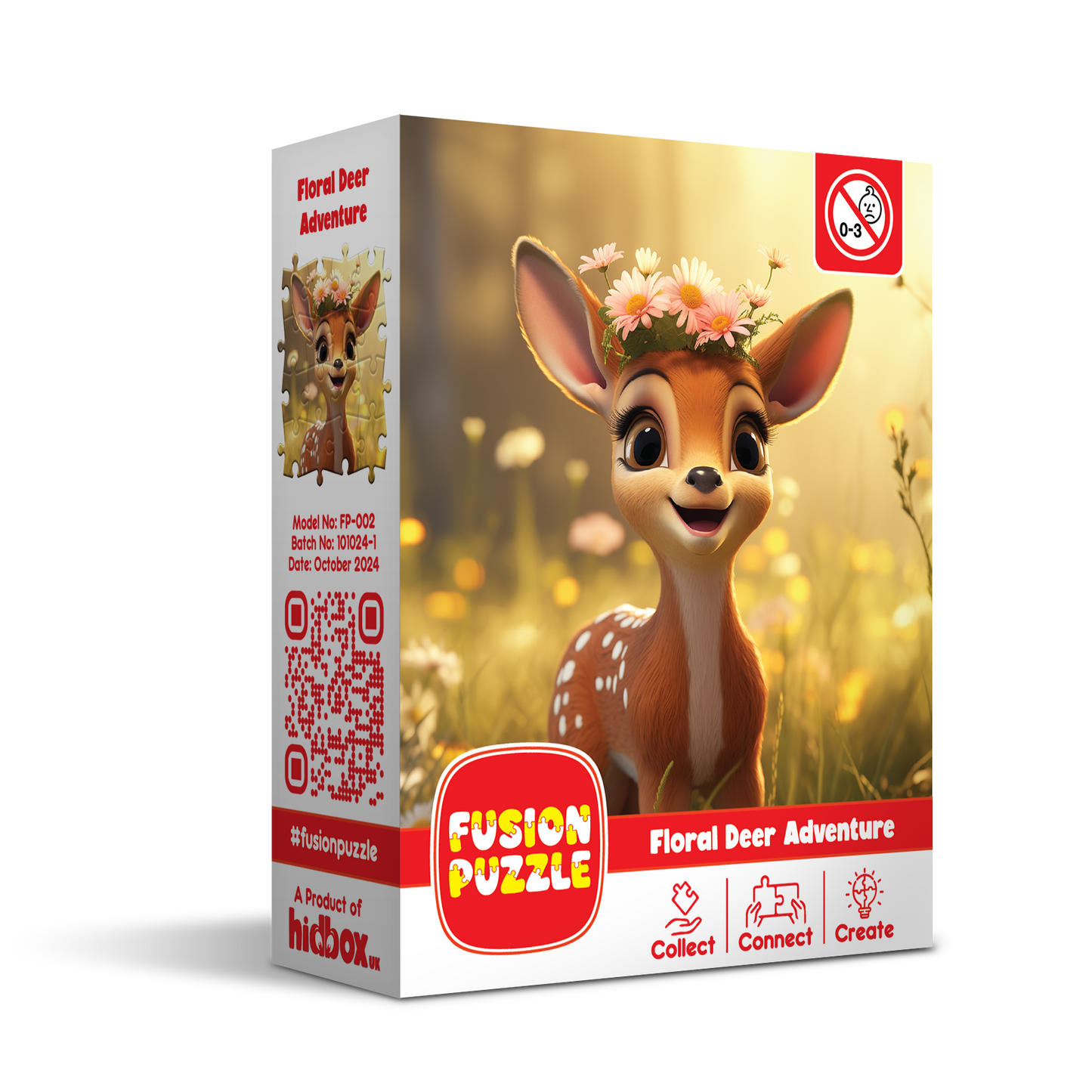 Floral Deer Adventure