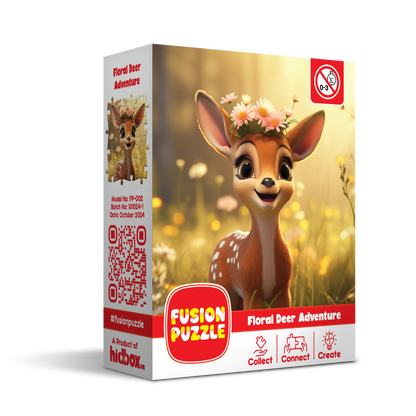 Floral Deer Adventure