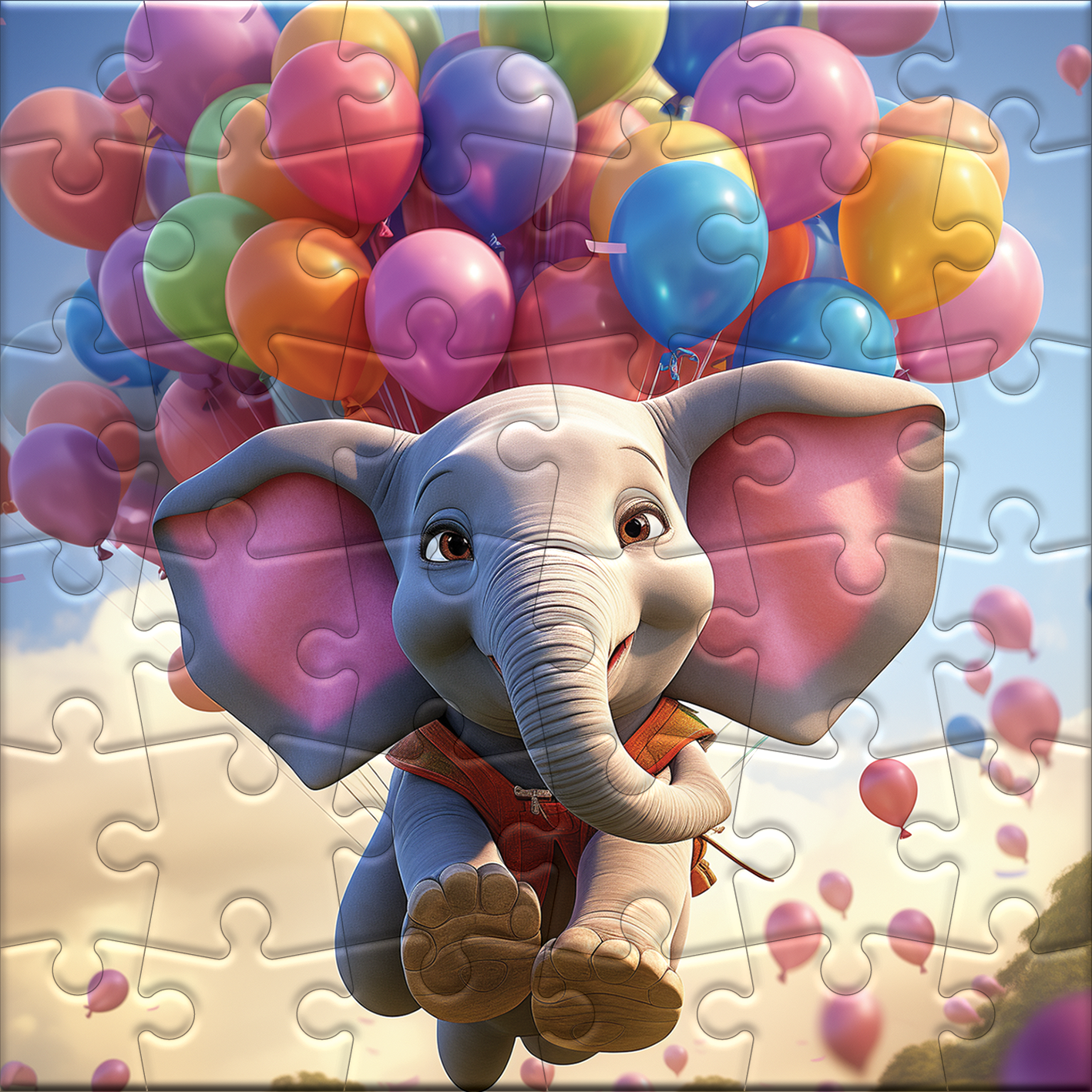 Ballon-Elefanten-Bash