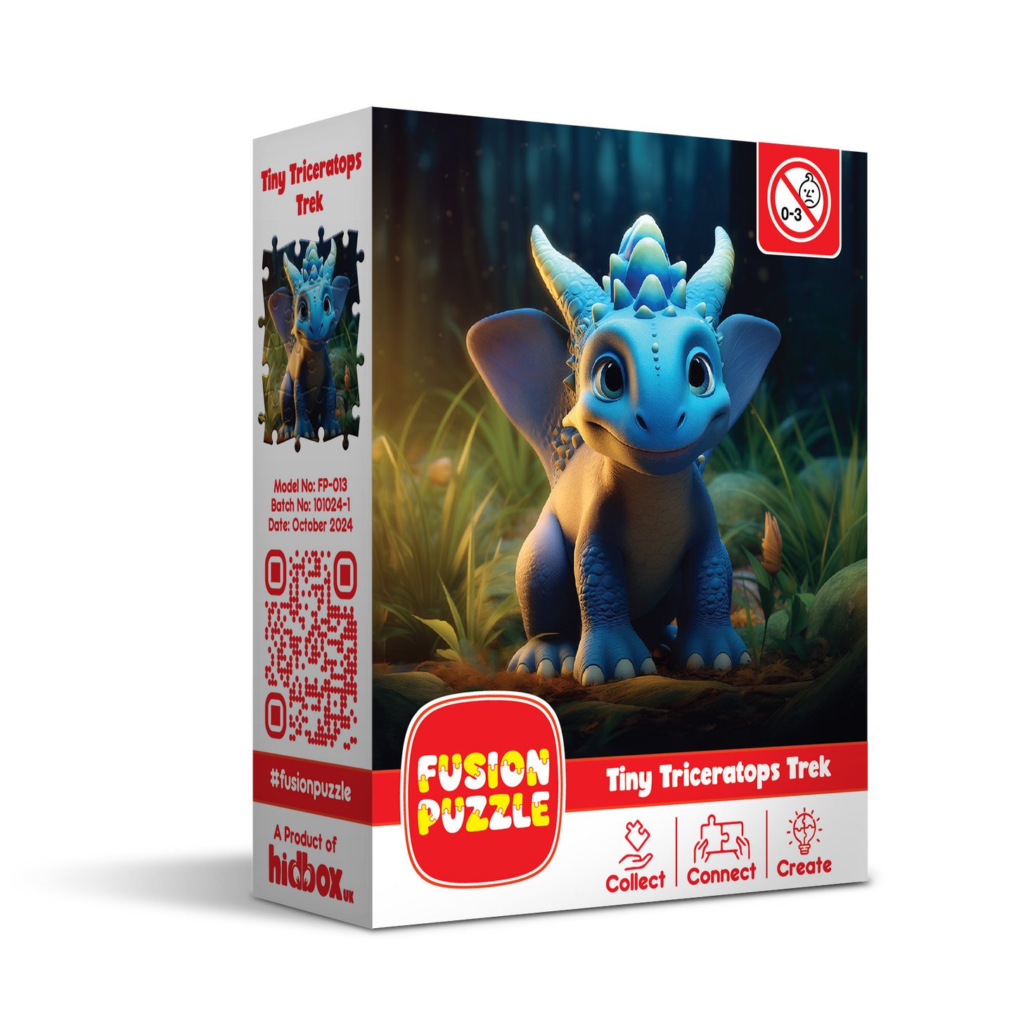 Winzige Triceratops-Wanderung