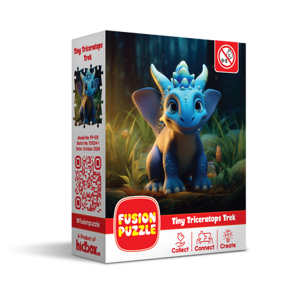 Winzige Triceratops-Wanderung