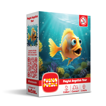 Tour ludique des poissons-anges