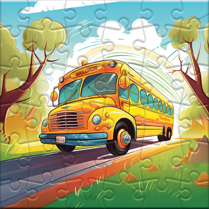 Autobus scolaire magique