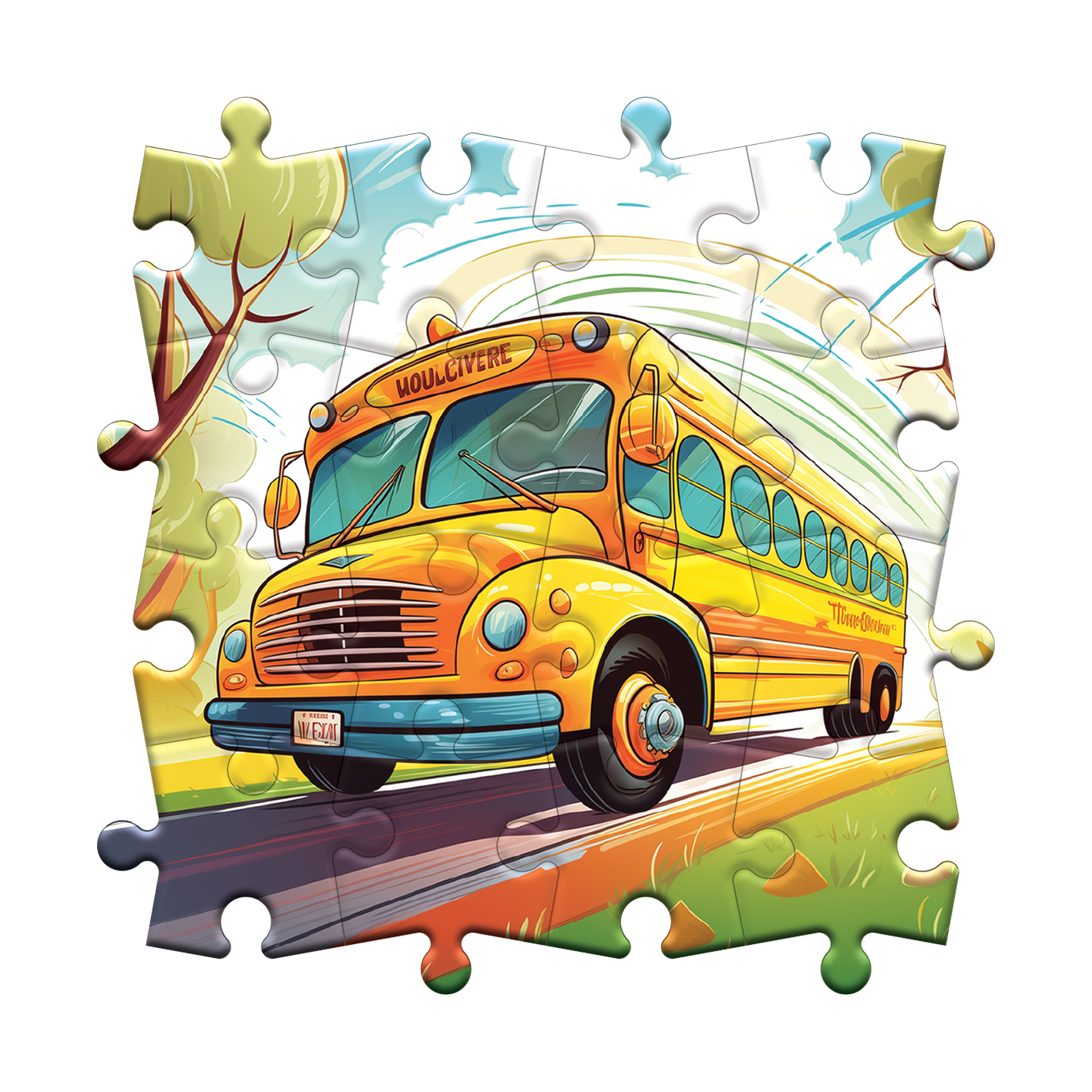 Autobus scolaire magique