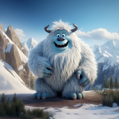 Mythisches Yeti-Abenteuer