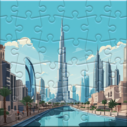 Hoch aufragendes Burj Khalifa-Abenteuer