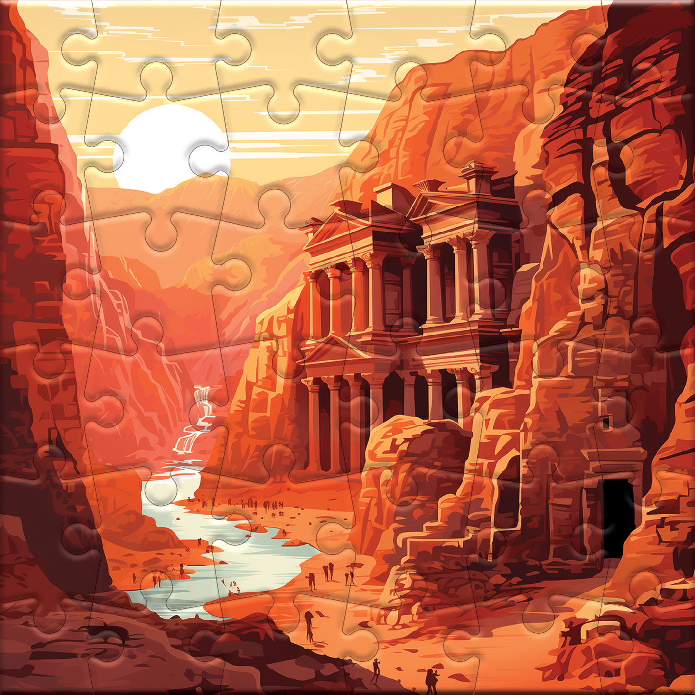 Quête énigmatique de Petra