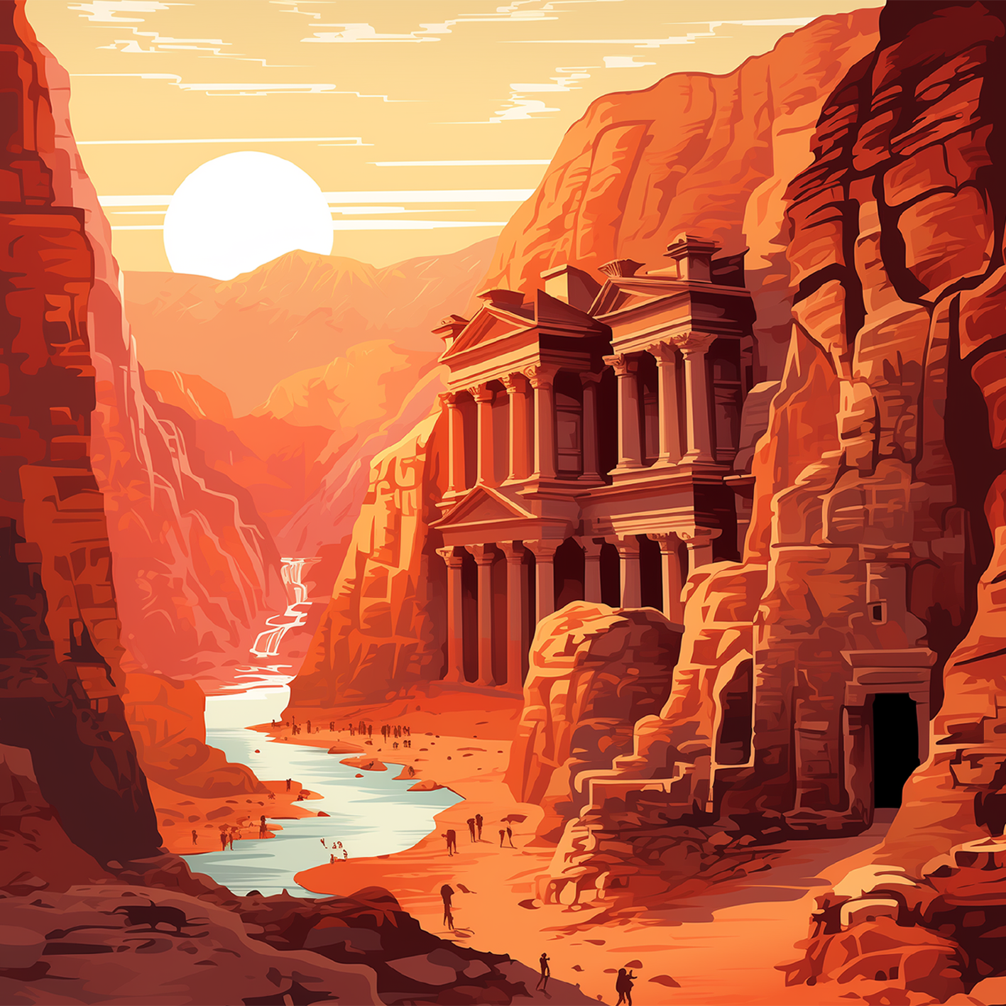 Quête énigmatique de Petra