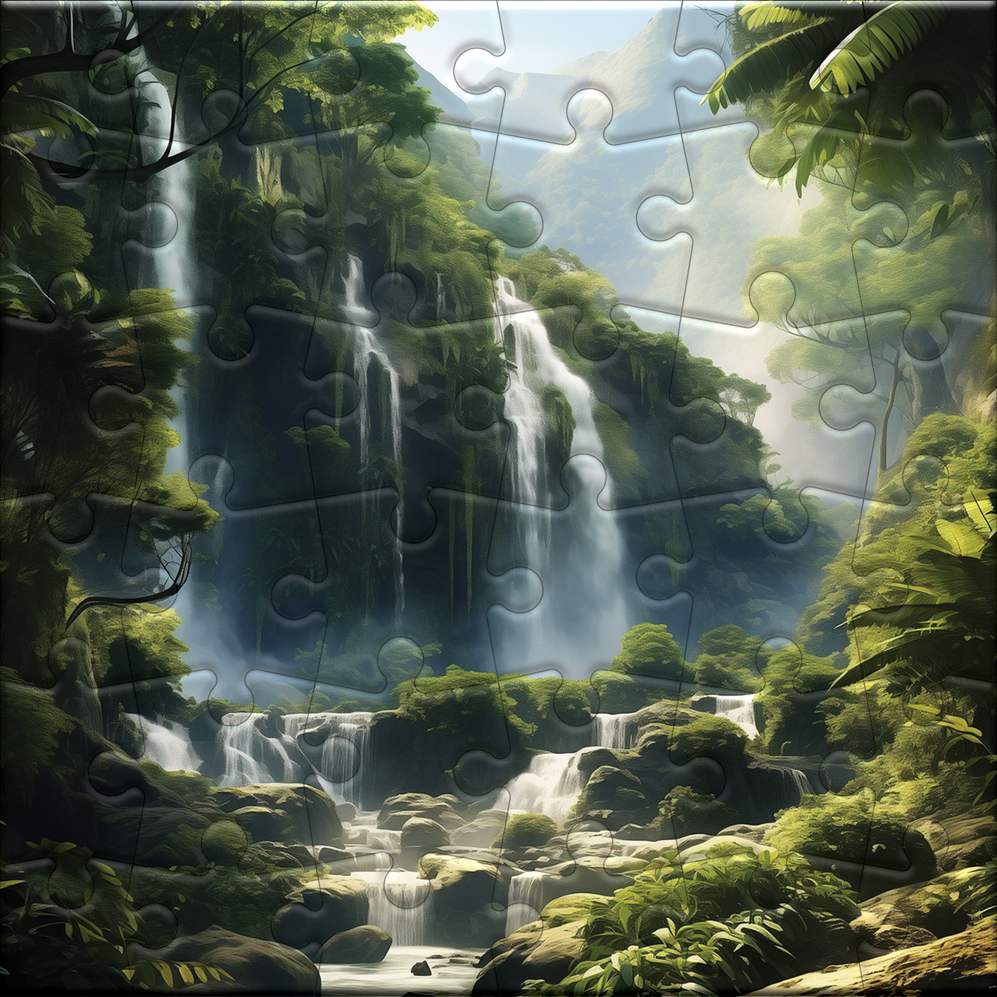 Majestätische Wasserfallreise