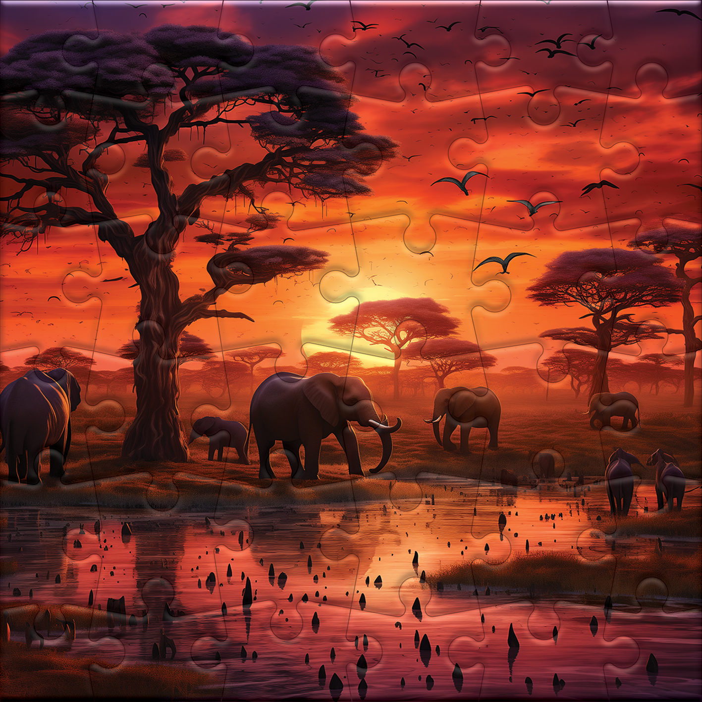 Spannendes Safari-Abenteuer