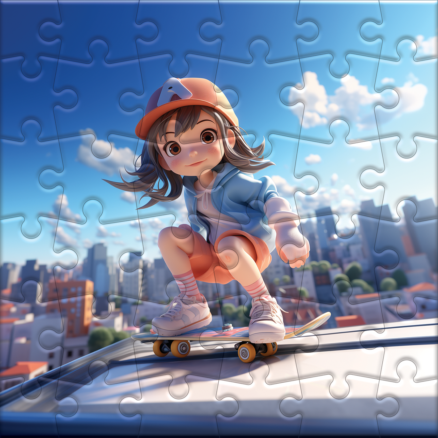 Gewagtes Skateboard-Abenteuer