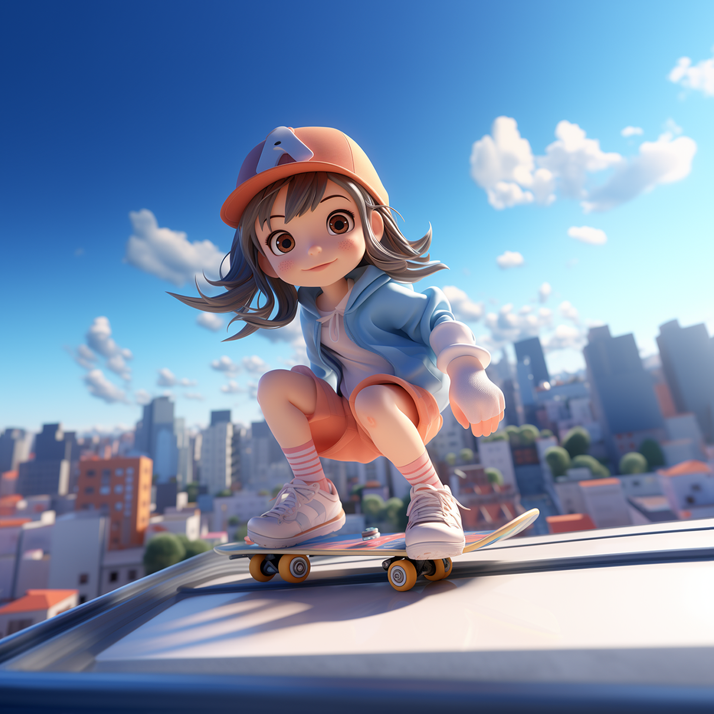 Gewagtes Skateboard-Abenteuer