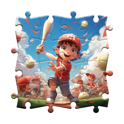 Majestätischer Baseball-Diamant