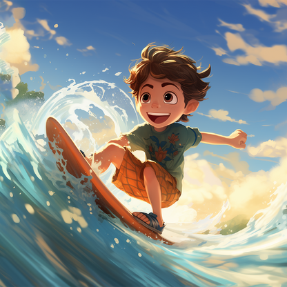 Expérience de surf énergique