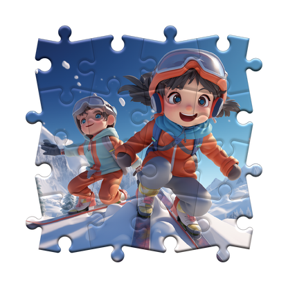 Steile Skipisten